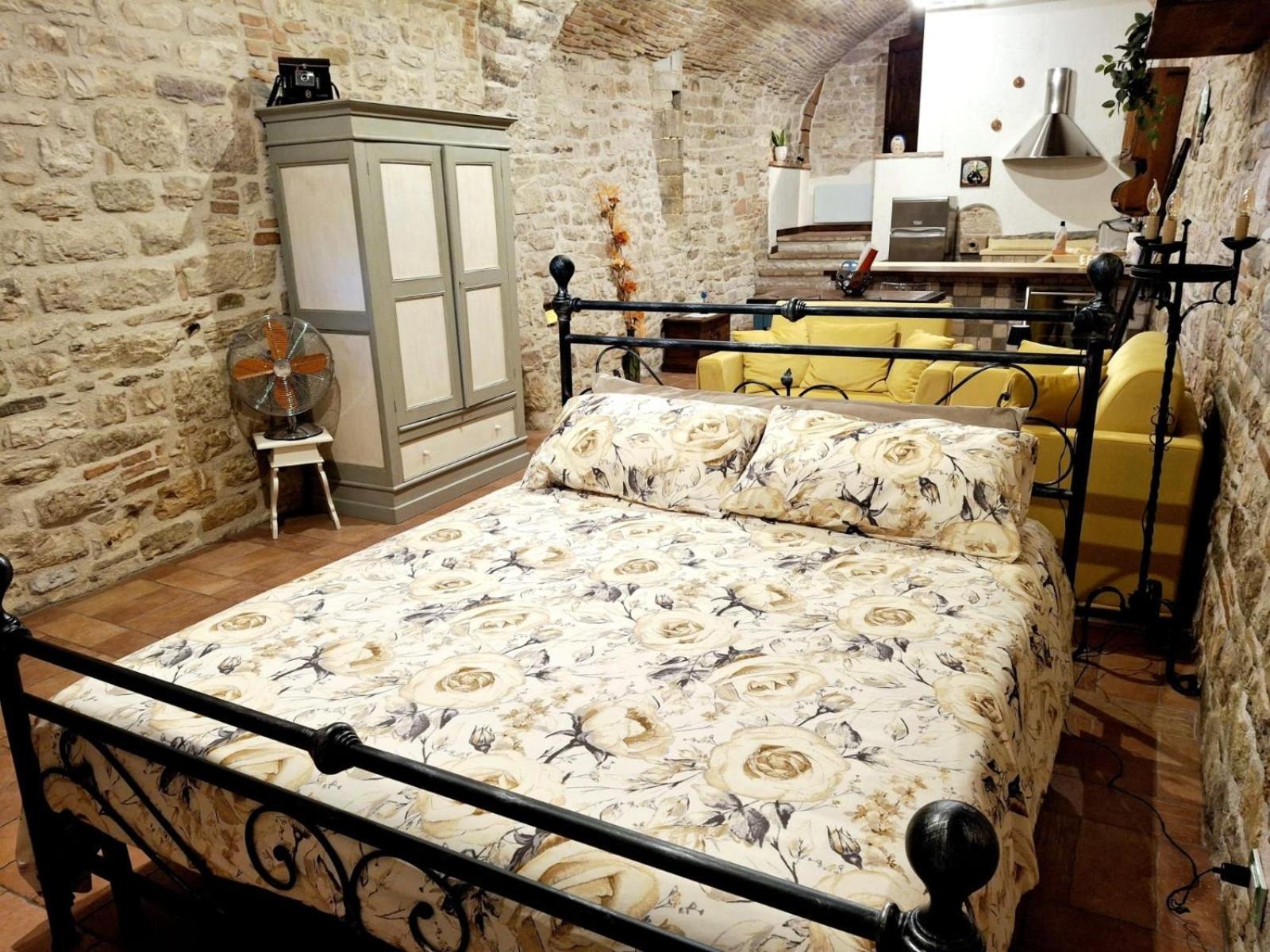 O Rosa Bella Appartamento Via Savelli Della Porta 24 Gubbio Zewnętrze zdjęcie